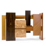 Image shows Photograph of modern abstract furniture by Raleigh Photographer Bruce Johnson