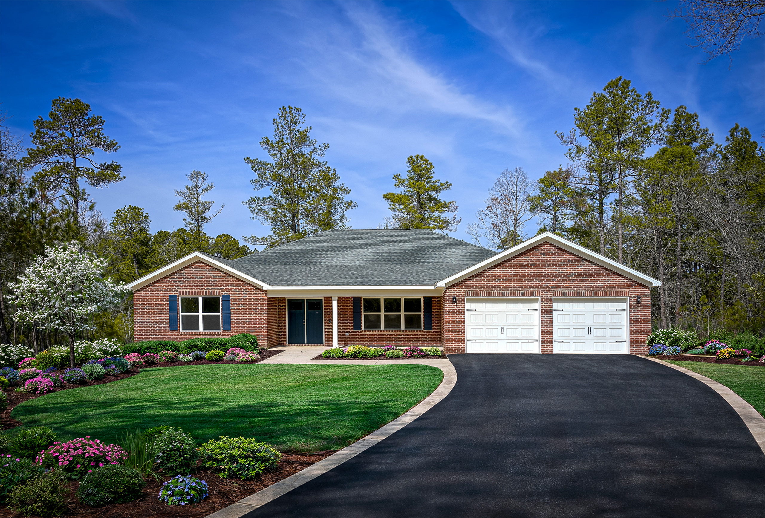 After version of architectural digital project staging by BruceJohnsonStudios.com in Raleigh, NC