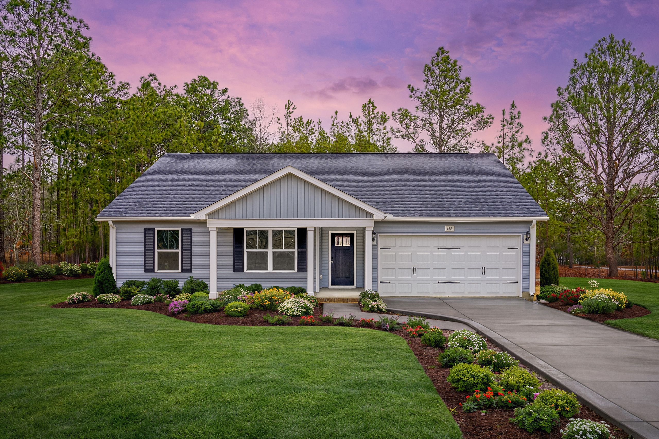 After version of architectural digital project staging by BruceJohnsonStudios.com in Raleigh, NC